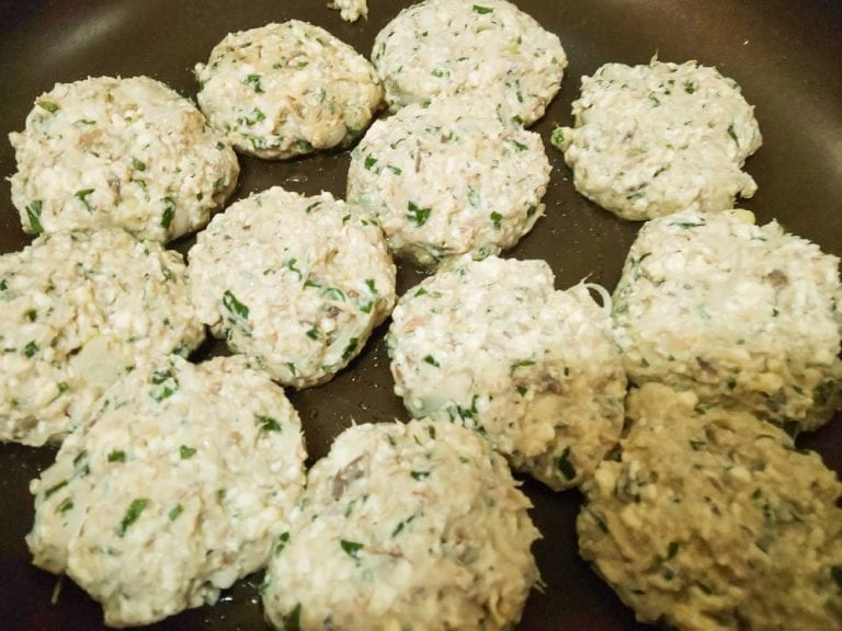 日式鯖魚罐頭豆腐漢堡肉食譜 步驟4