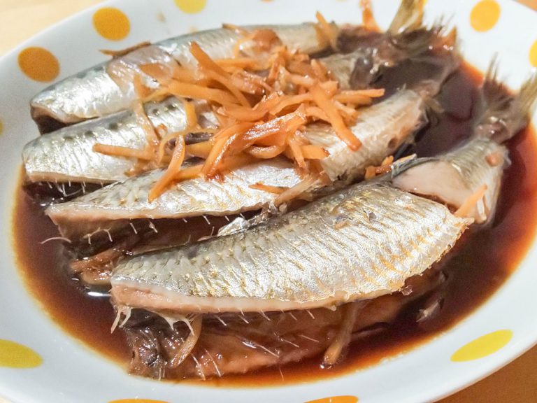 沙丁魚生薑煮 步驟8