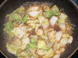 日式鮪魚罐頭滷白菜