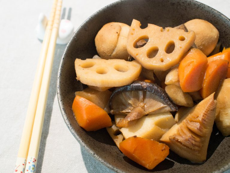 筑前煮｜全素食常備菜 步驟9
