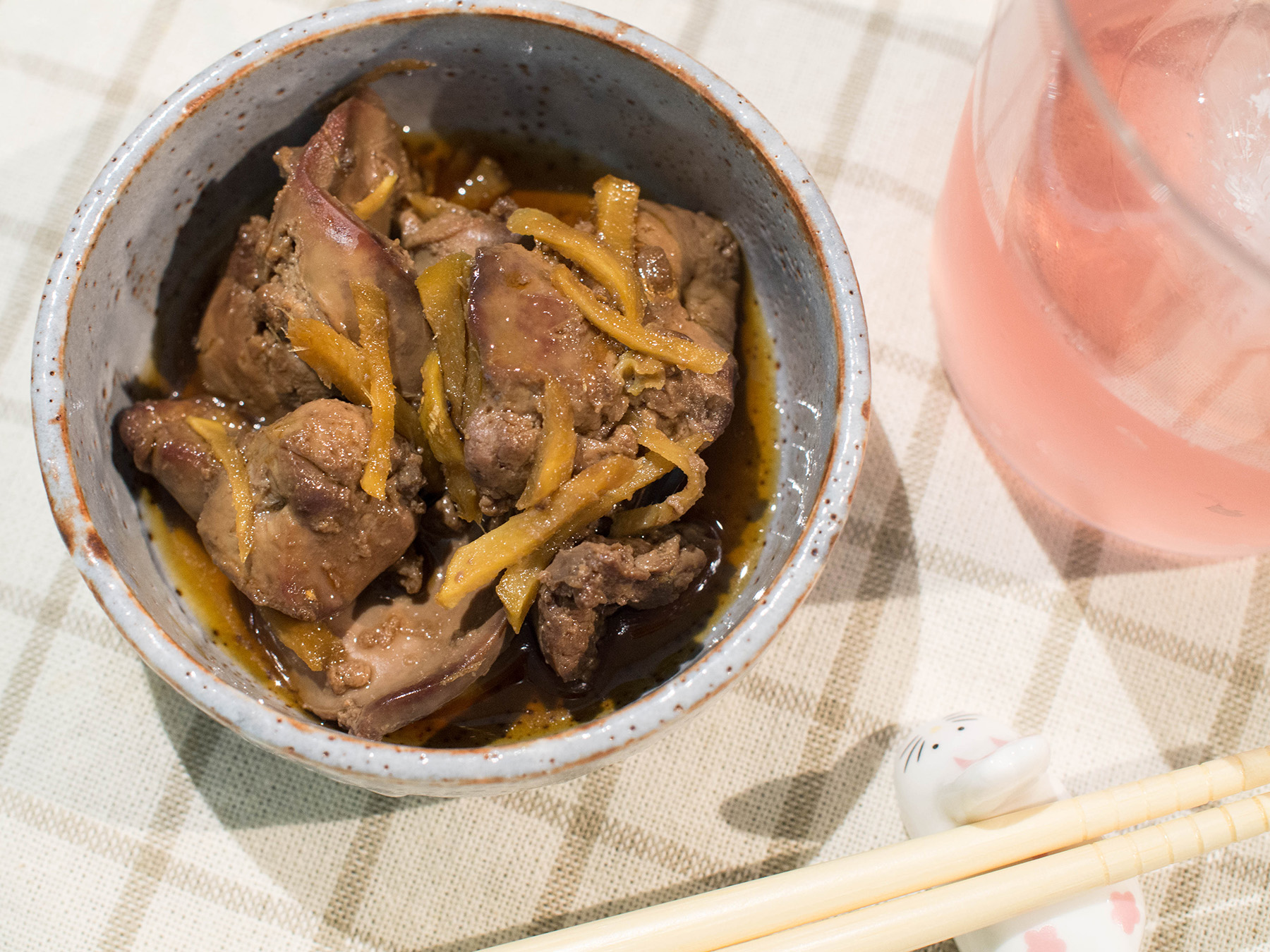 日式薑絲雞肝 - 日本男子的日式家庭料理 | tasty-note | 每天都有新食譜！