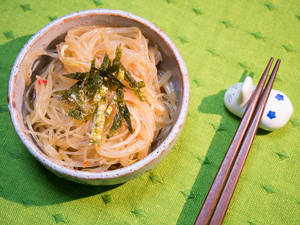 韓式涼拌冬粉豆芽