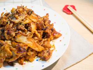 泡菜炒豬肉