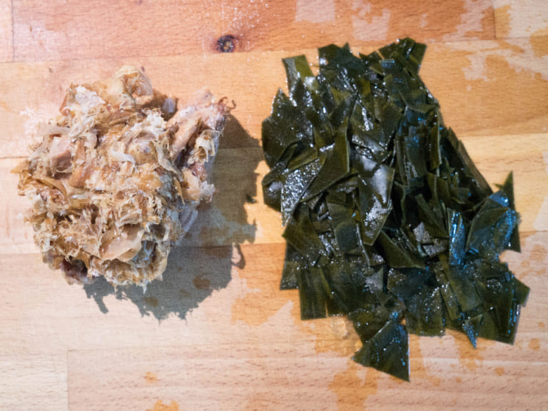 佃煮柴魚昆布｜食材再利用 步驟1