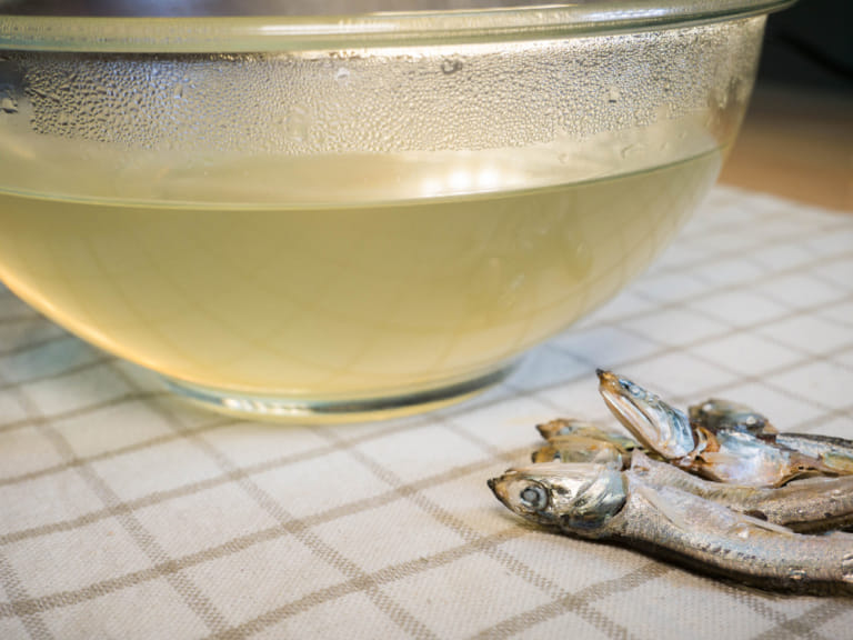 日式小魚乾昆布高湯 步驟7