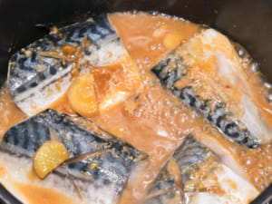 鯖魚味噌煮｜日本定食店料理