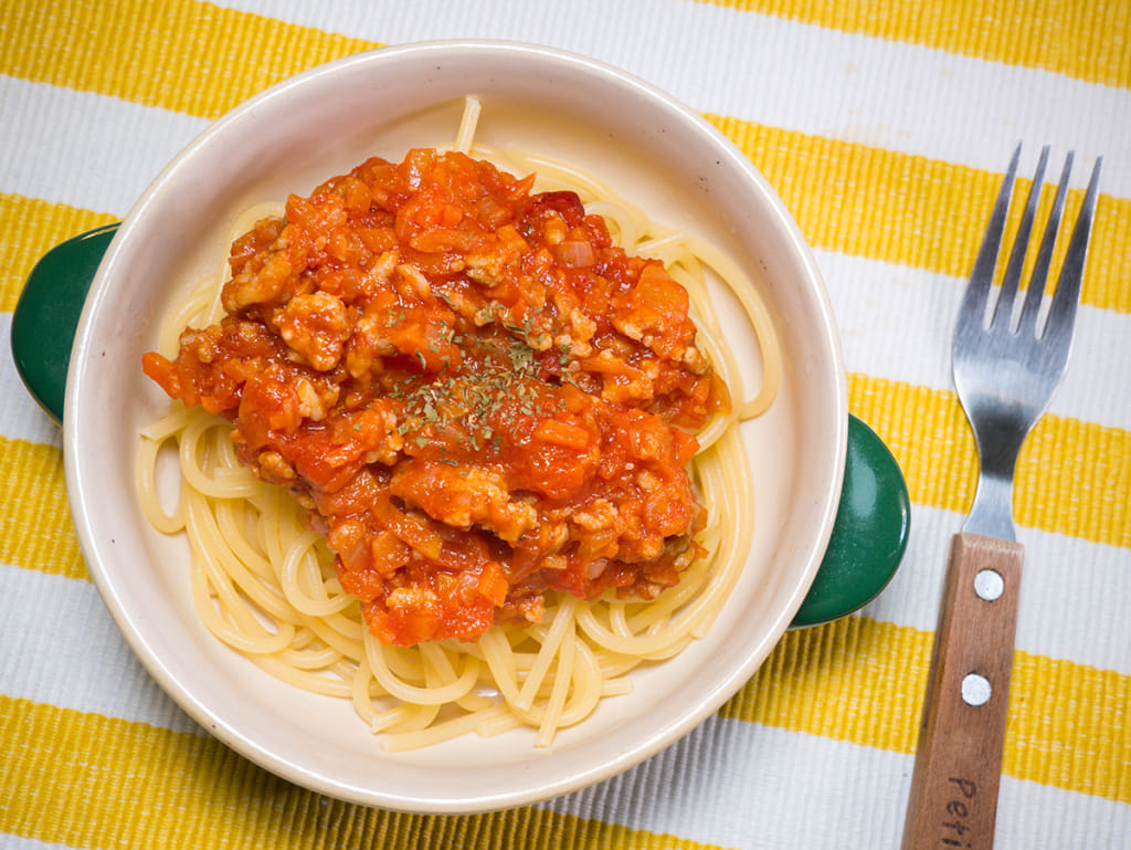 番茄肉醬義大利麵