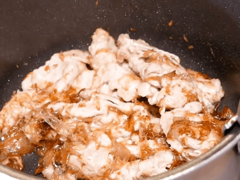 豬肉豆芽味噌湯 步驟3