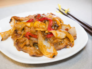 番茄炒豬肉