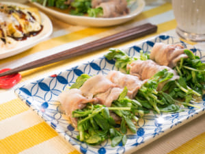 豬五花豆苗卷