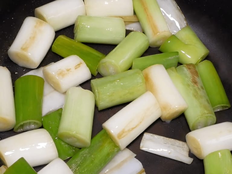 下酒菜|醬燒蠔油大蔥（甜蔥） 步驟3