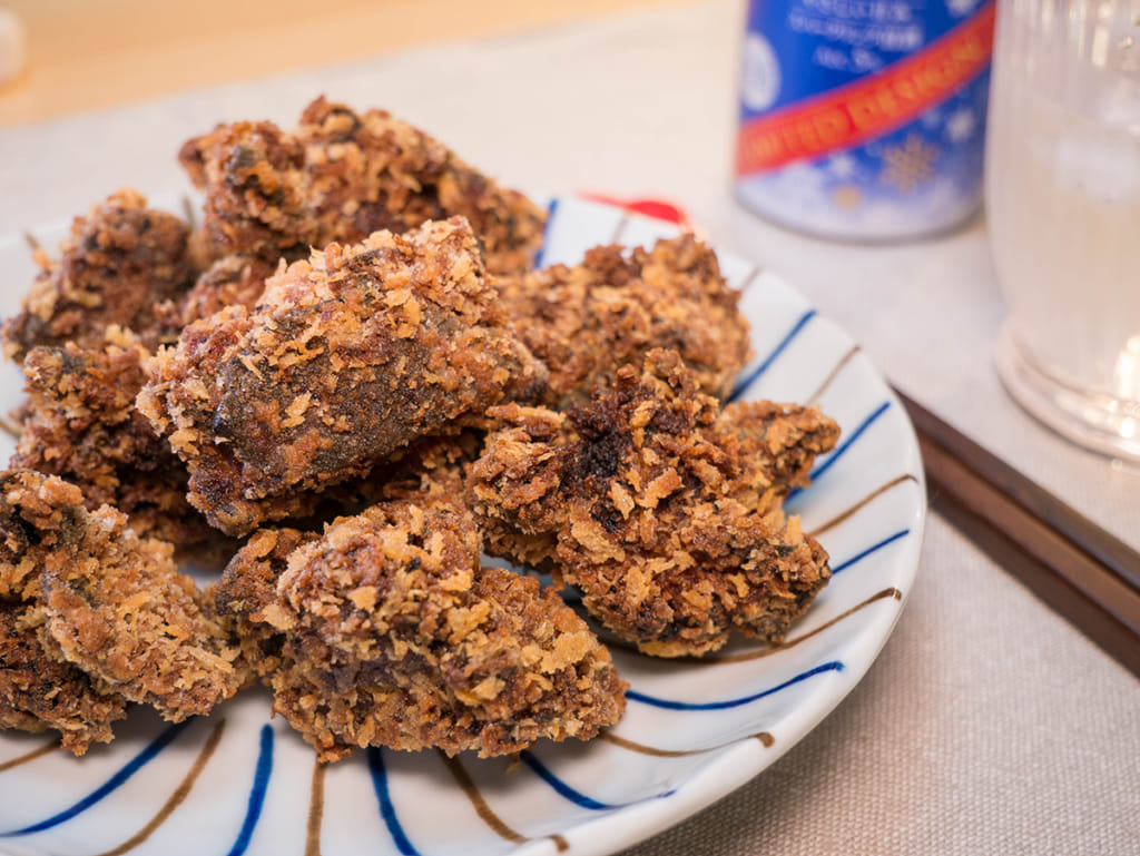 日式鰹魚醬油炸雞塊