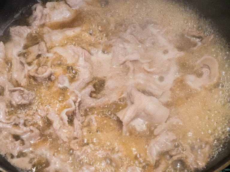 元氣滿滿｜日式豬肉丼 步驟4