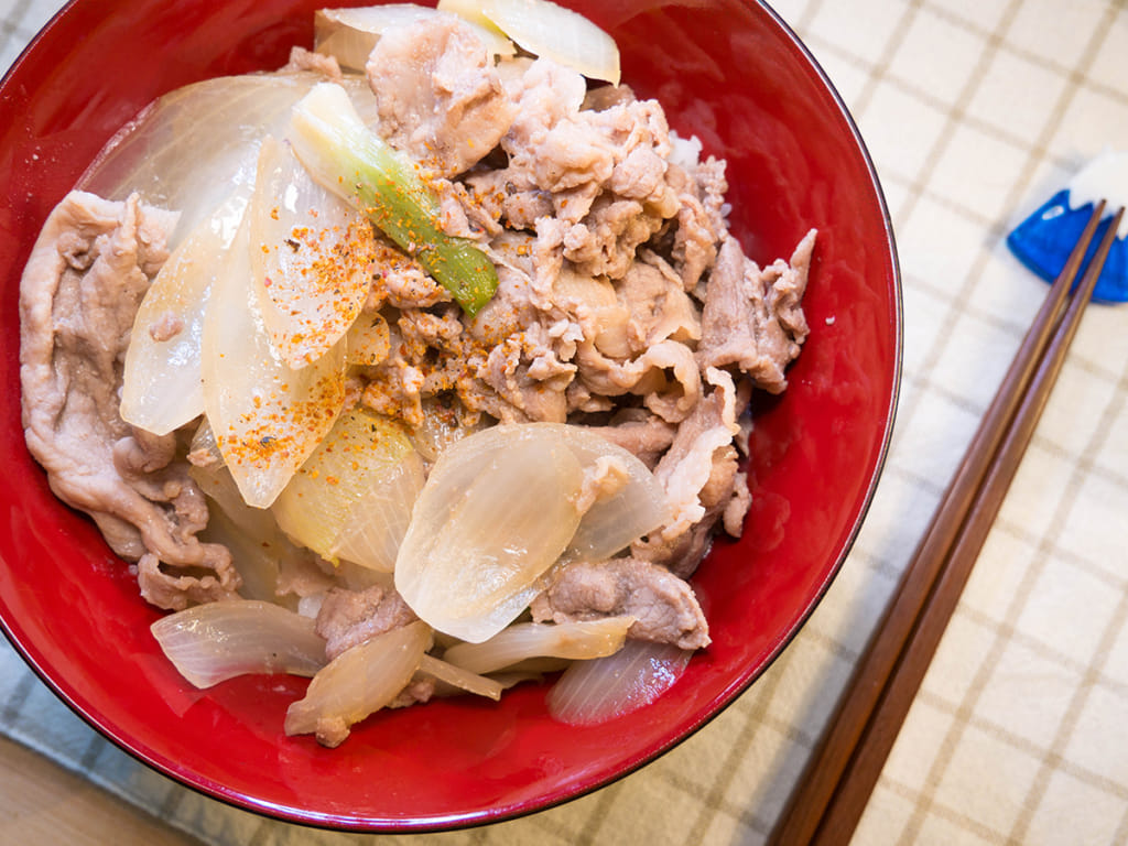 元氣滿滿|日式豬肉丼