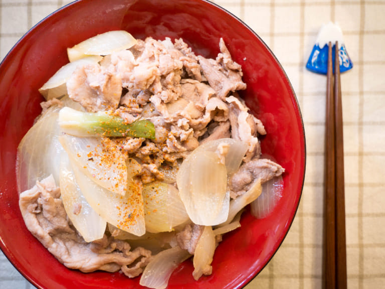 元氣滿滿｜日式豬肉丼 步驟6