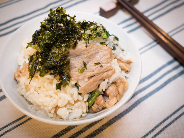 豬肉小松菜拌飯 步驟8