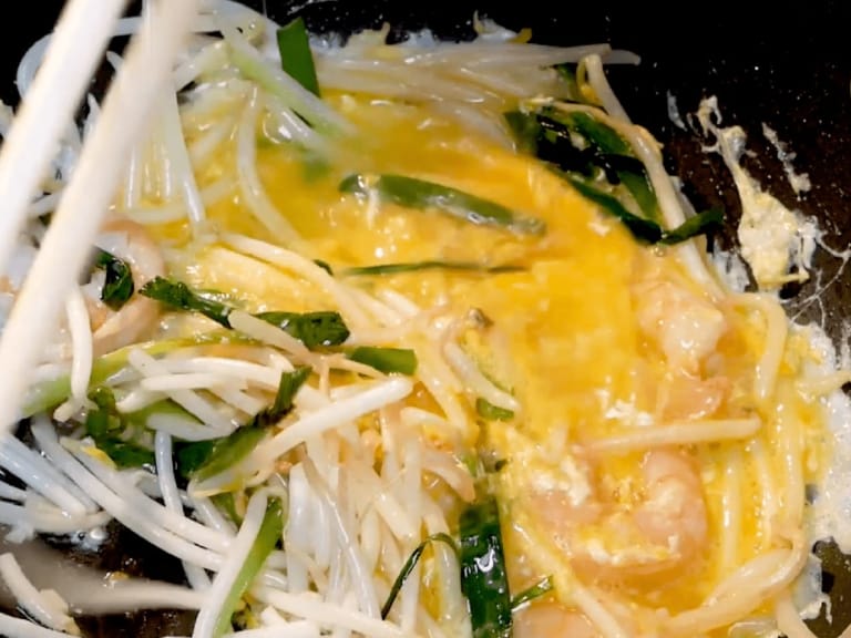 Pad Thai 泰式炒河粉 步驟9
