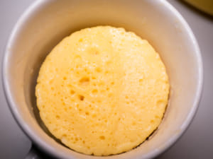 米蛋白創意料理｜10分鐘微波爐做杯子蛋糕