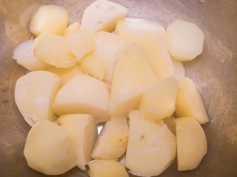 IKEA的馬鈴薯泥mashed potato作法 步驟1