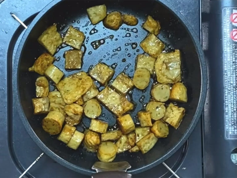 yahoo x 魚板拌飯 步驟3