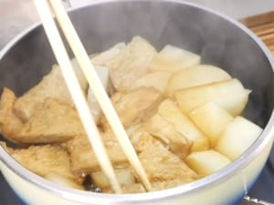 yahoo x 燉煮魚板蘿蔔