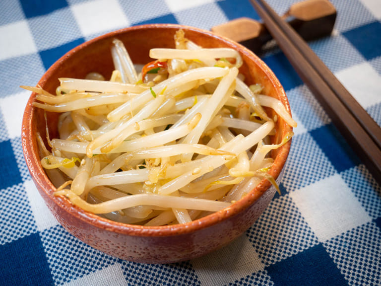 韓式豆芽辣拌菜 步驟2