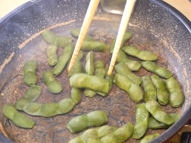 好吃毛豆的處理方法「蒸煮法」 步驟4