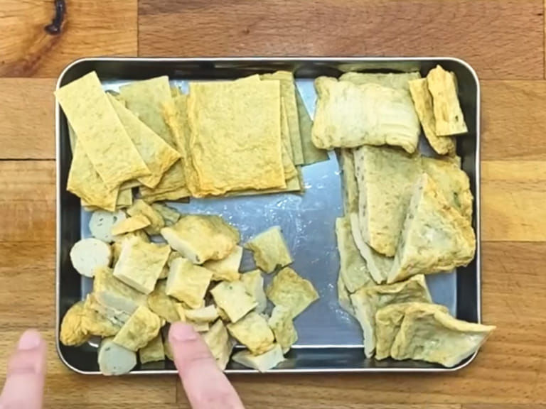 yahoo x 魚板拌飯 步驟1