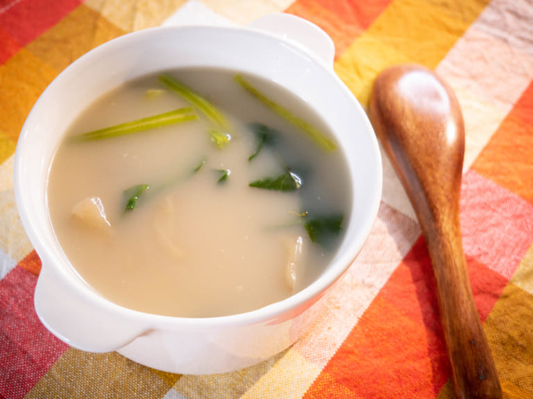 菠菜牛奶湯 步驟3