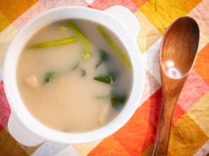 菠菜牛奶湯