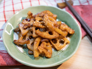黑醋金平炒蓮藕- 日本男子的日式家庭料理| tasty-note | 每天都有新食譜！