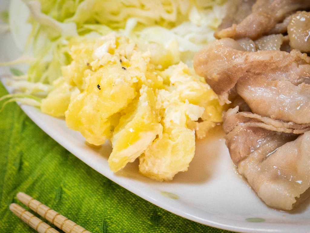 微波爐做馬鈴薯沙拉｜日本GOURLAB多功能微波調理餐盒