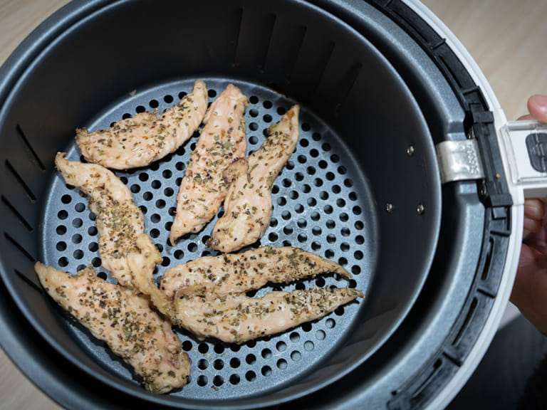 氣炸鍋做雞肉乾｜高蛋白減肥零食 步驟2