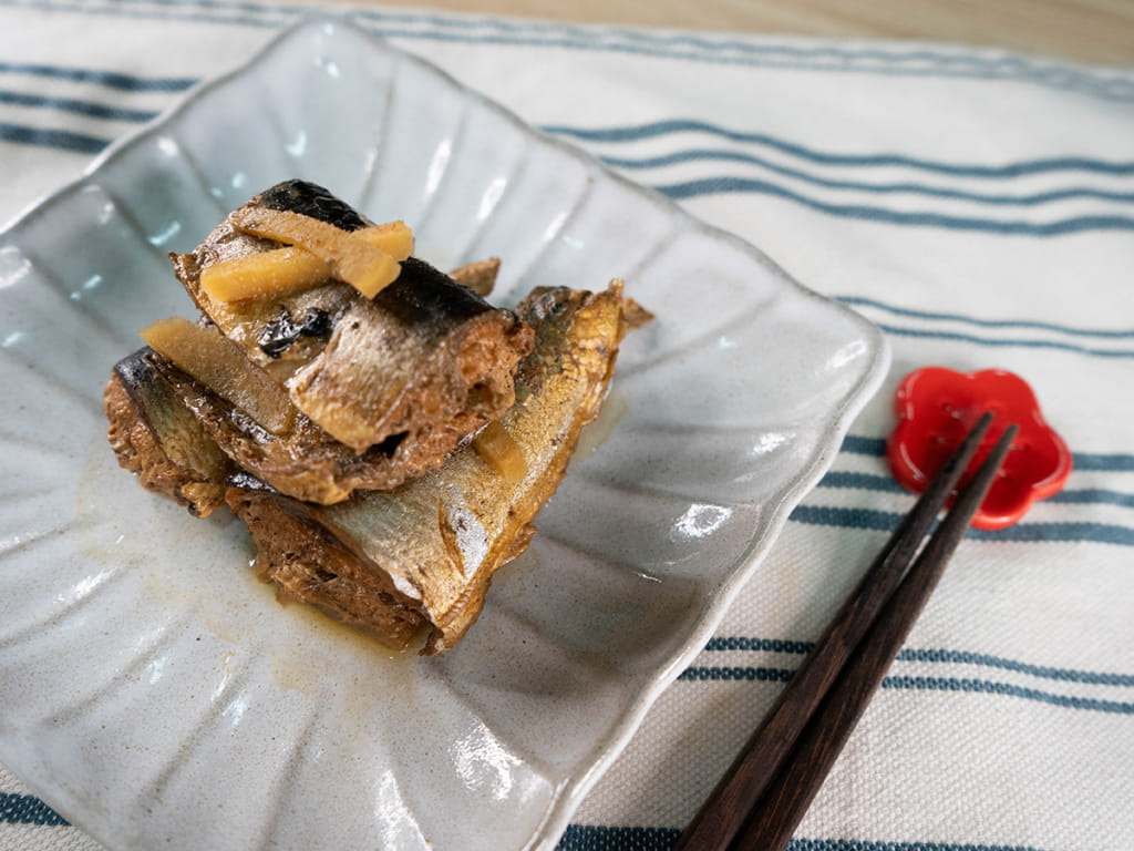 不用挑刺的日式燉煮秋刀魚食譜