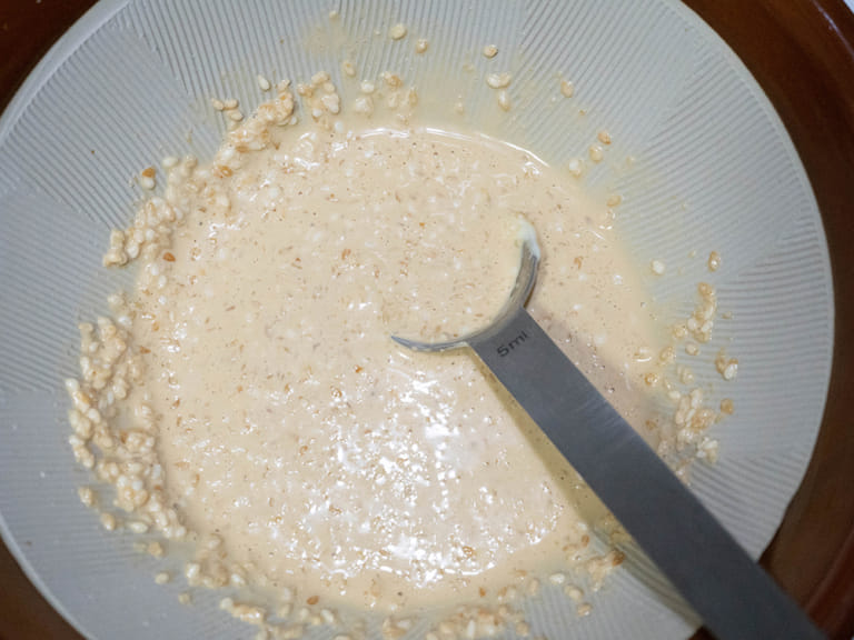 醋胡麻沙拉醬作法 步驟2
