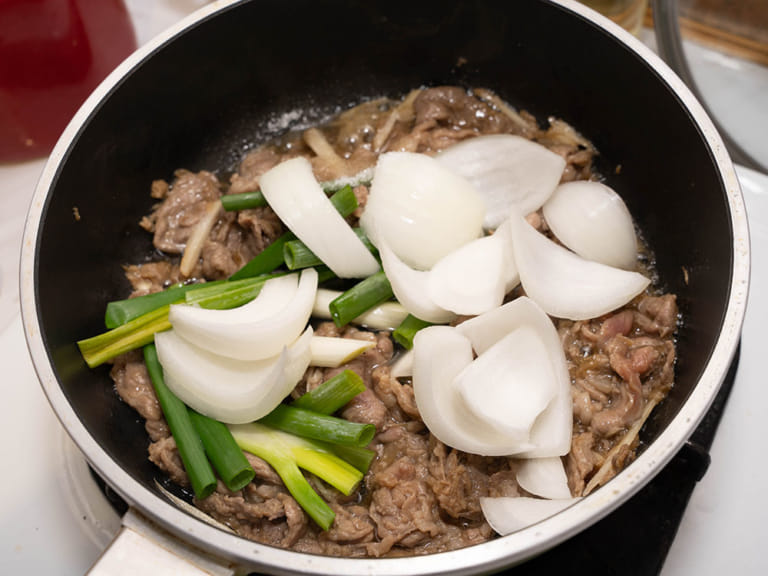 日式羊肉甘辛炒 步驟2
