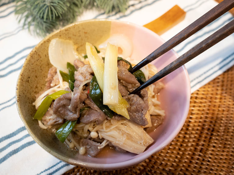日式羊肉甘辛炒 步驟3