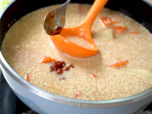 味噌湯做擔擔麵風烏龍麵