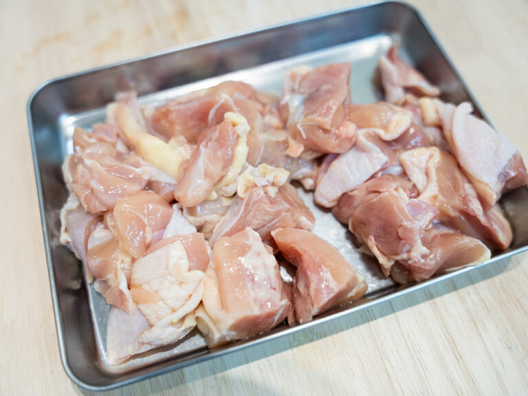 日式雞飯（鶏めし）作法 步驟1