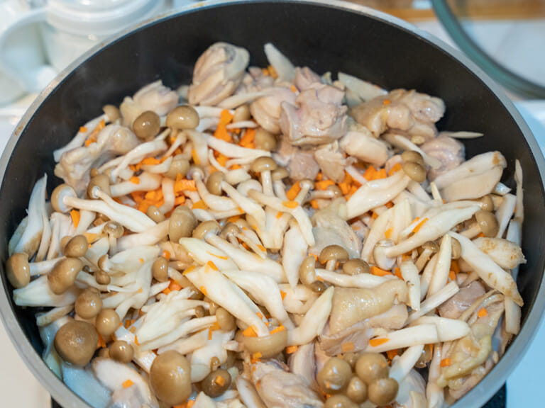 日式雞飯（鶏めし）作法 步驟6