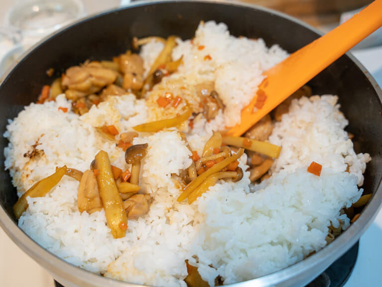 日式雞飯（鶏めし）作法 步驟9