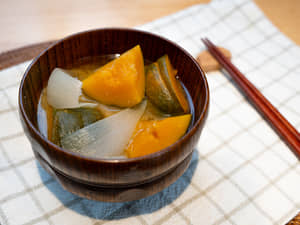 南瓜味噌湯