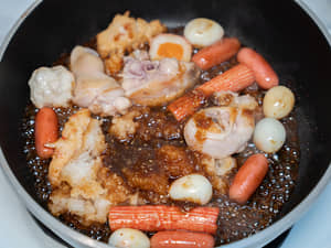 日式燒肉醬做蘿蔔泥燒雞腿