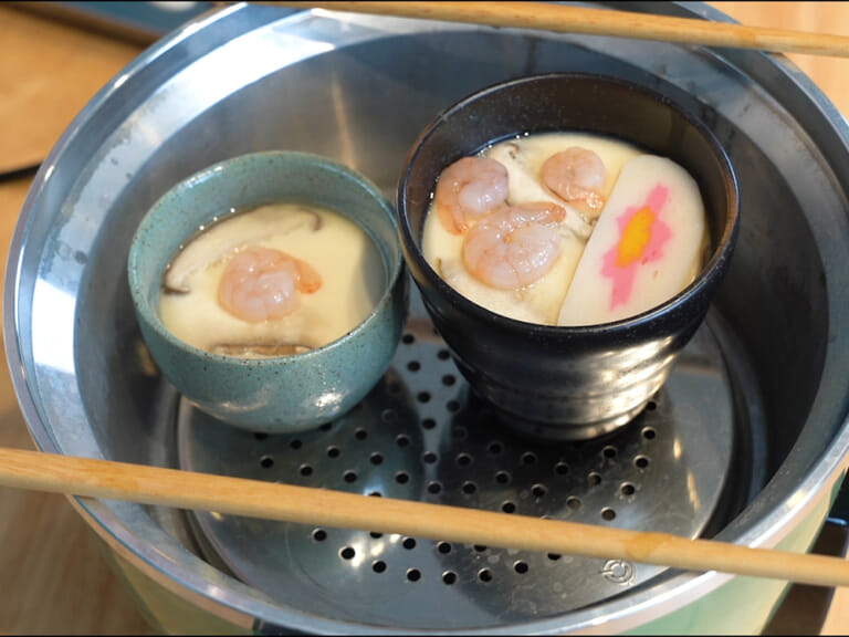 大同電鍋做綿滑順口的茶碗蒸，零失敗作法 步驟7
