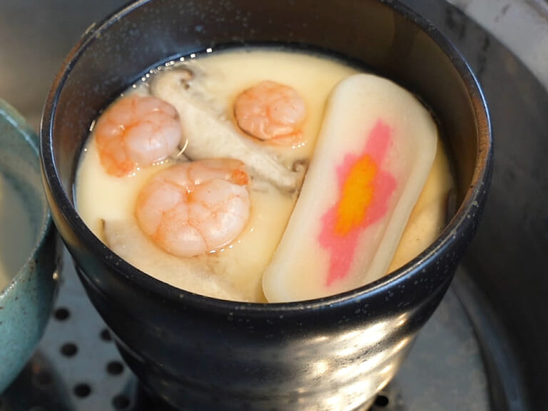 大同電鍋做綿滑順口的茶碗蒸，零失敗作法 步驟9
