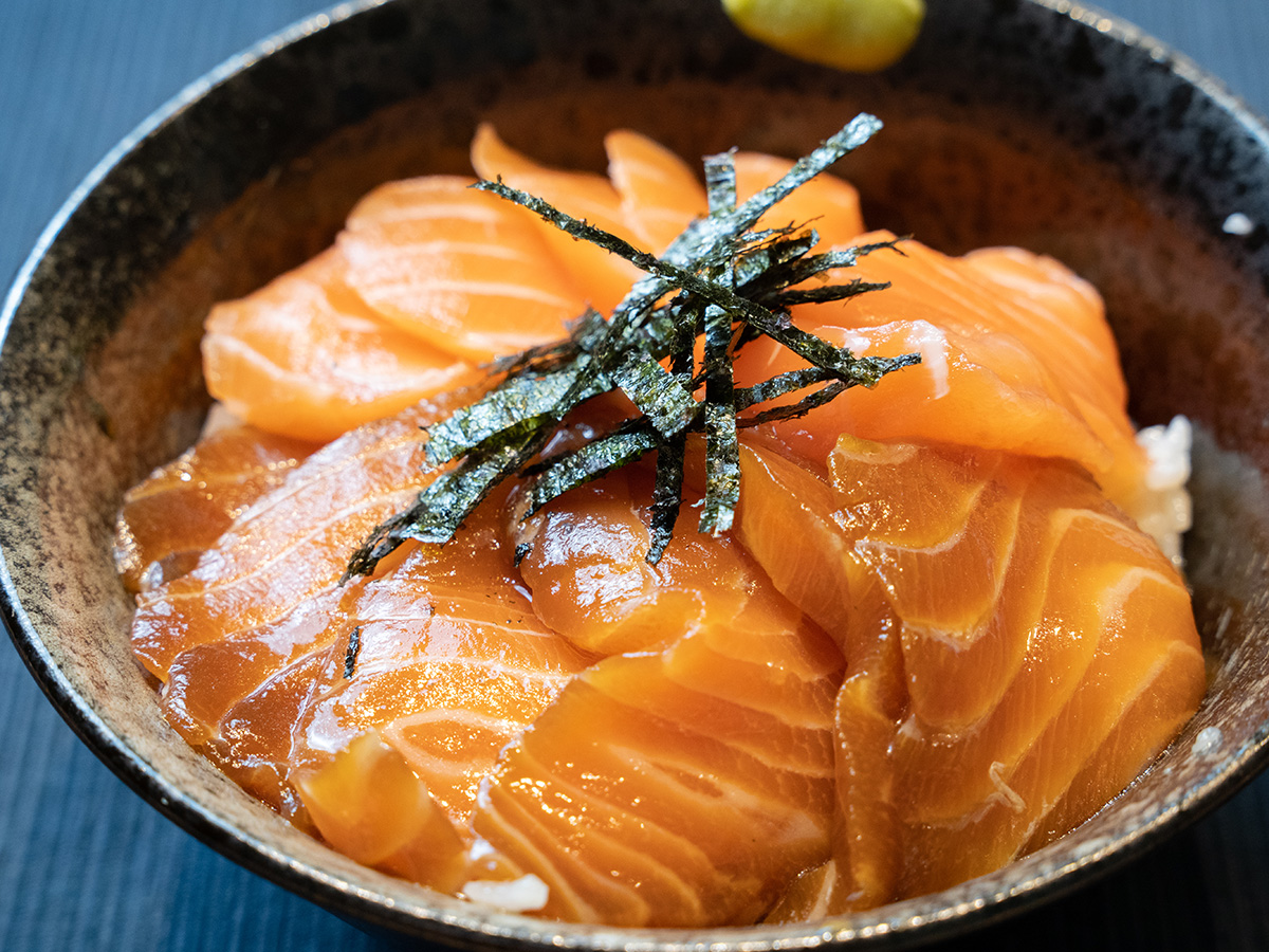 醬油漬鮭魚生魚片丼飯 日本男子的日式家庭料理 Tasty Note 每天都有新食譜