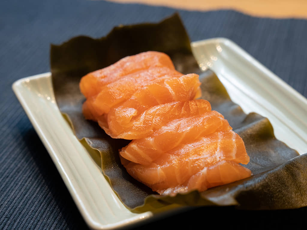 昆布裹鮭魚生魚片|costco好市多鮭魚