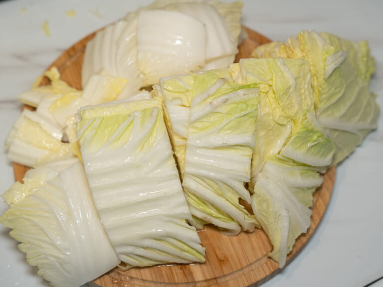 和風豬肉白菜湯 步驟1
