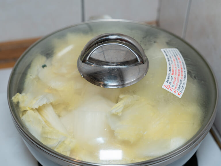 白菜燴豬肉 步驟2