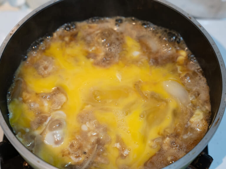 鰹魚醬油玉子丼｜古早味丼飯 步驟2